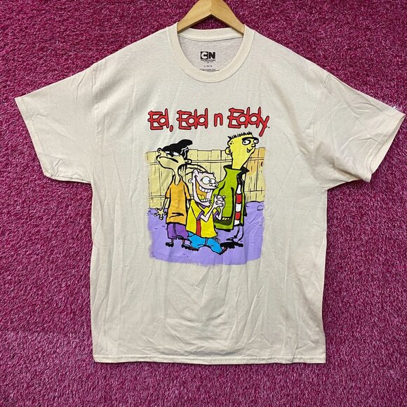 Cartoon Network Ed Edd n Eddy Retro Cartoon T-Shirt Large - Picture 1 of 4
